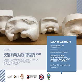 Diálogo sobre la investigación: Conociendo los rostros con labio y paladar hendido. Un estudio sobre el diseño y la experiencia de “rostros incompletos”