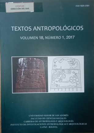 Textos Antropológicos. Volumen 18, Número 1