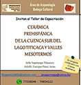 Taller de capacitación: Cerámica Prehispánica de la Cuenca Sur del Lago Titicaca y Valles Mesotermos